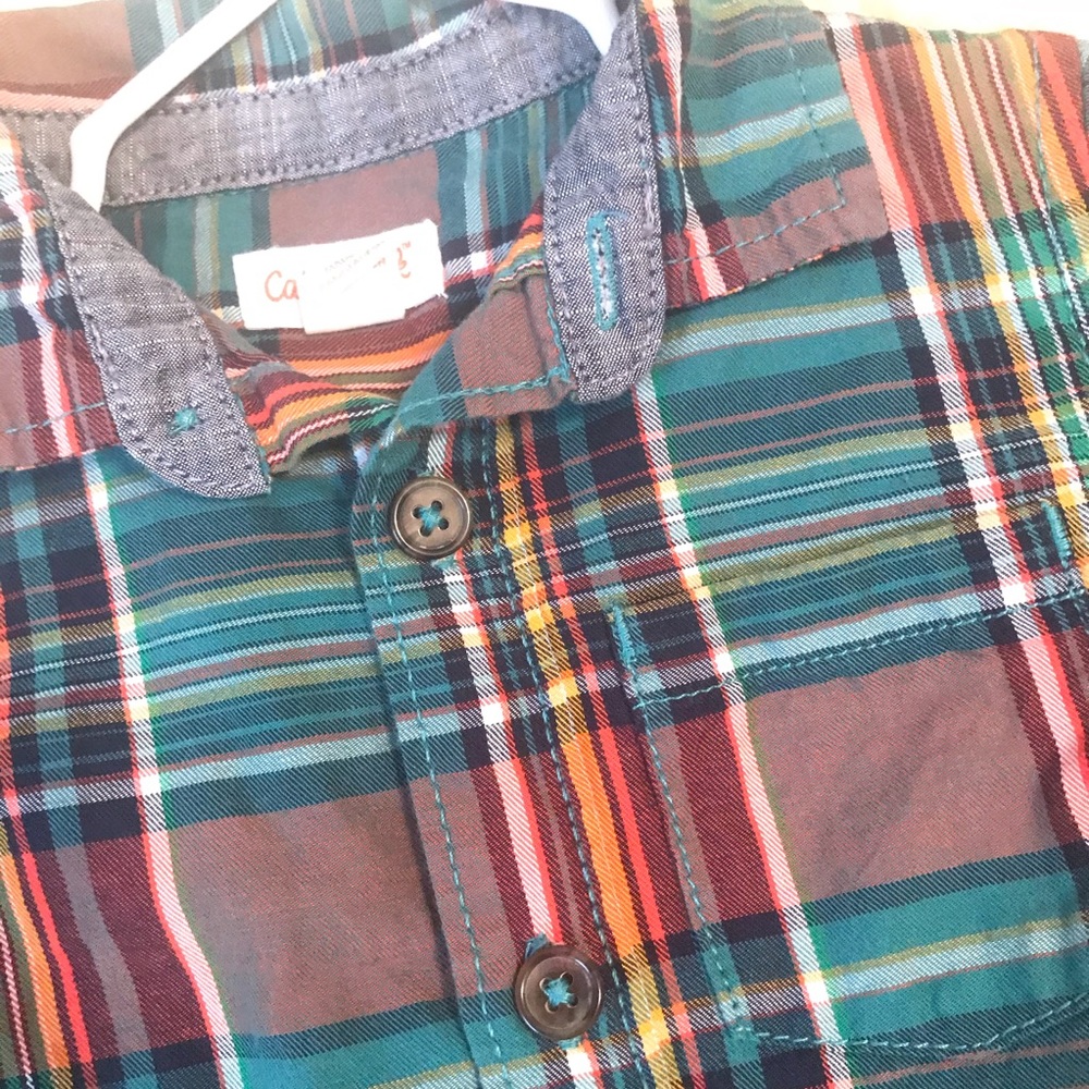 Cat & Jack - Perfect Plaid button up for Fall!